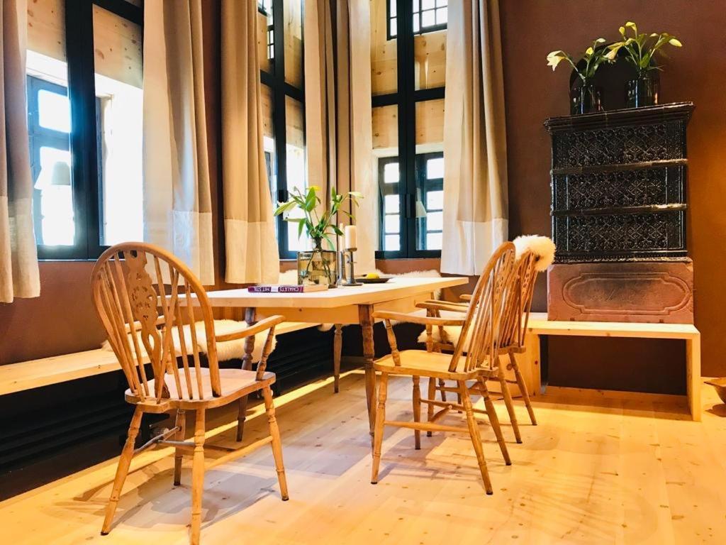 ヴァルトキルヒ Annas Stube - Boutique Design Bauernhofヴィラ エクステリア 写真